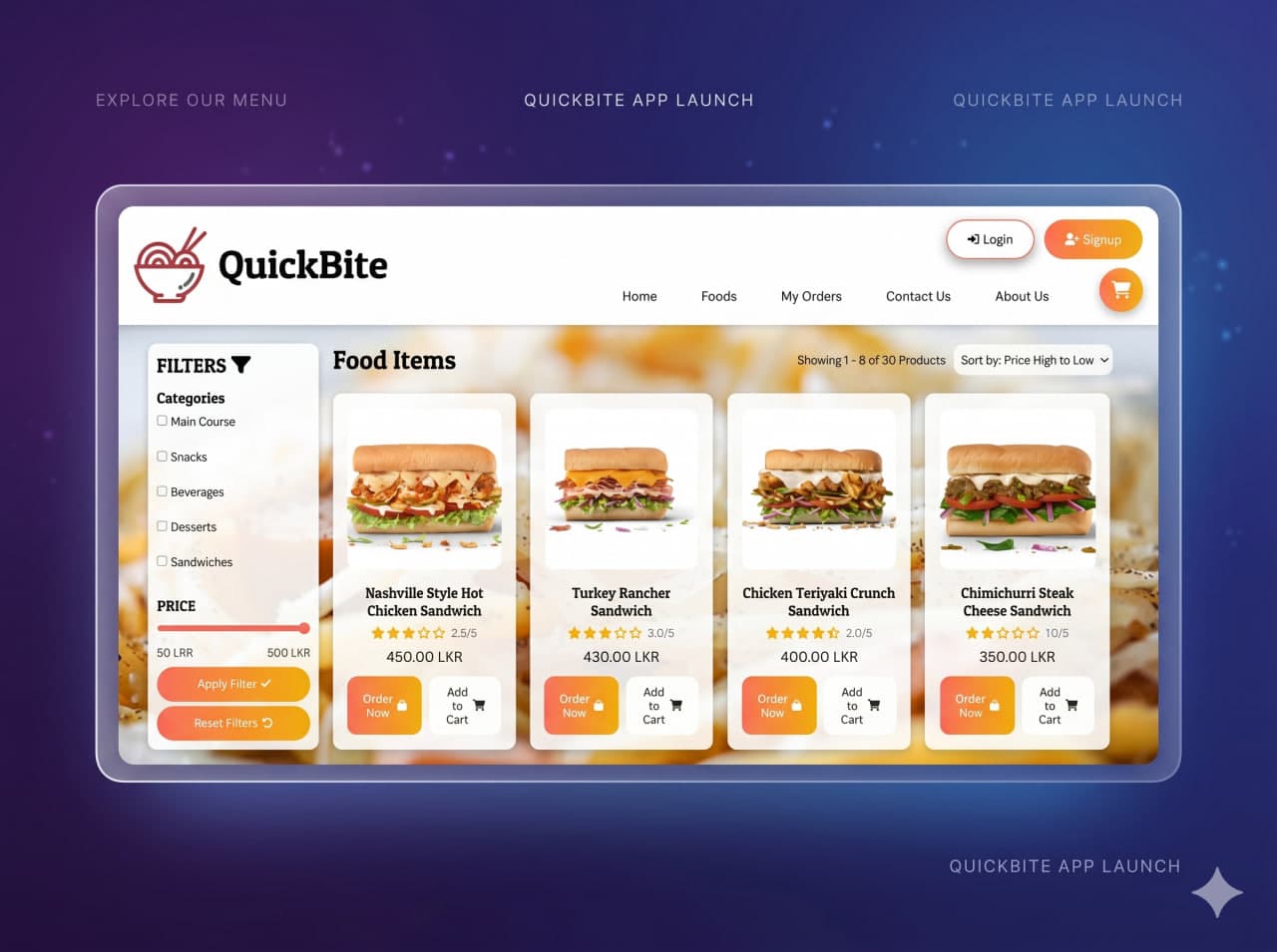 QuickBite screenshot 4