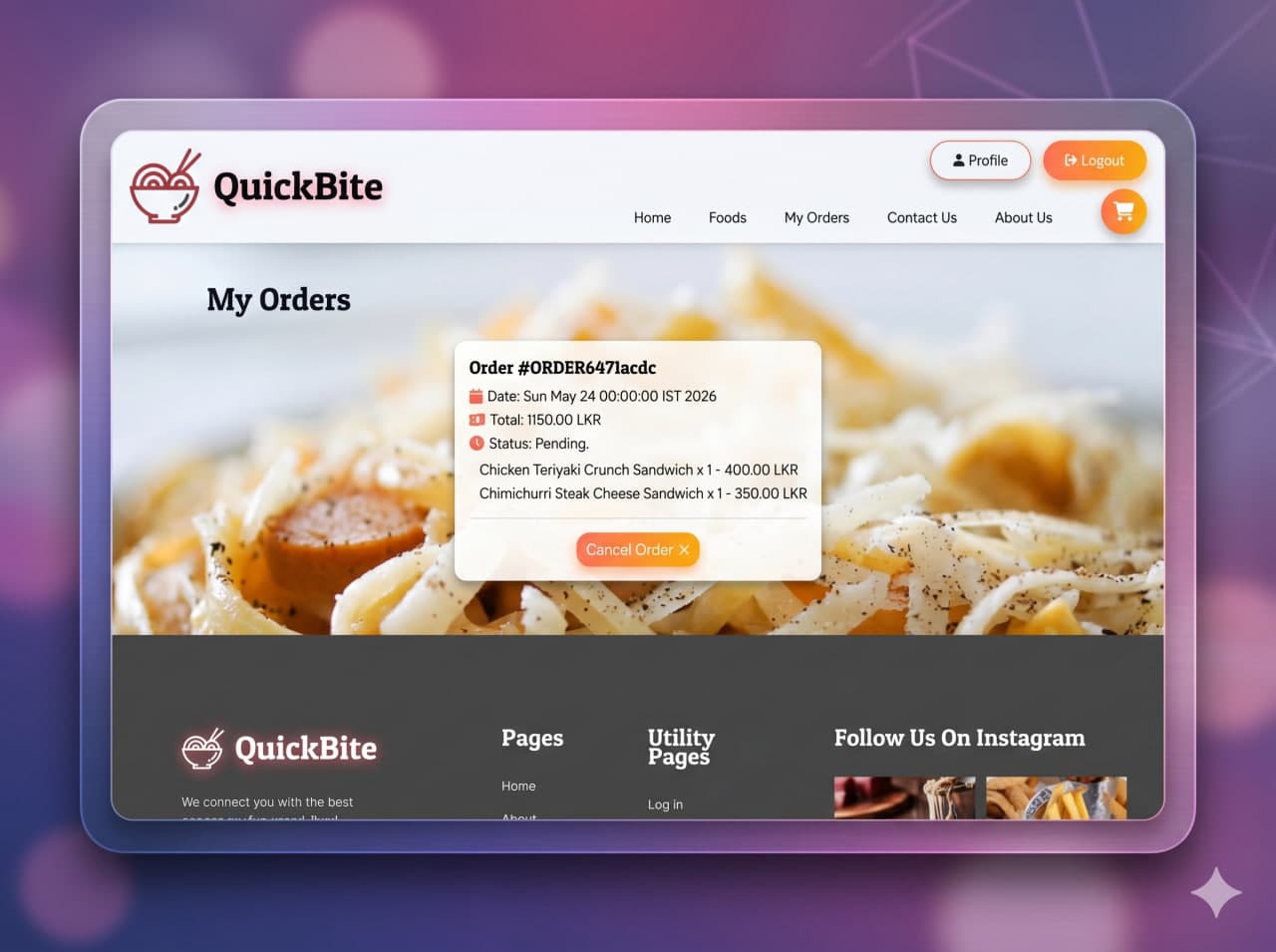 QuickBite screenshot 6