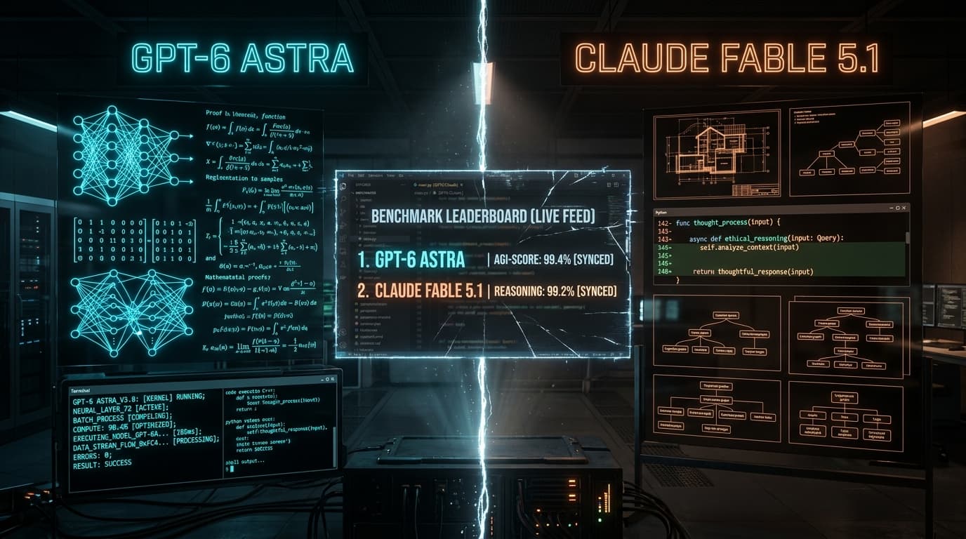 GPT-6 Astra vs. Claude Fable 5.1 Benchmarks: Which AI Is Actually Smarter?