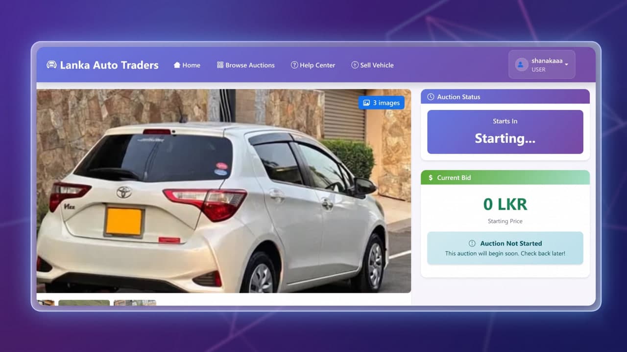 Vehicle Bidding System screenshot 7